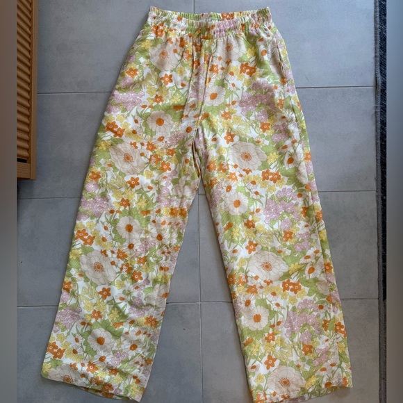 Miss Lola Floral Yellow Jumpsuit - Picture 8 of 11